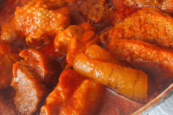 Buka Stew with Assorted Meat and Turkey Wings