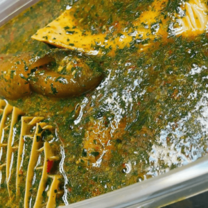 Ewedu Asepo with Assorted Meat