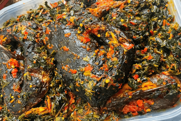 Eforiro with SMOKED CATFISH ONLY