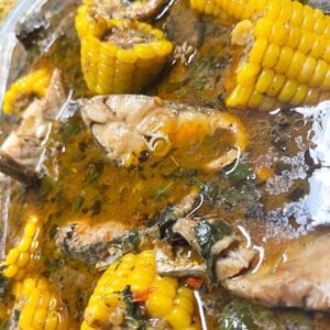 FRESH FISH and NAIJA CORN Pepper Soup